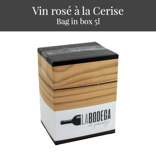 Vin rosé à la Cerise 5L